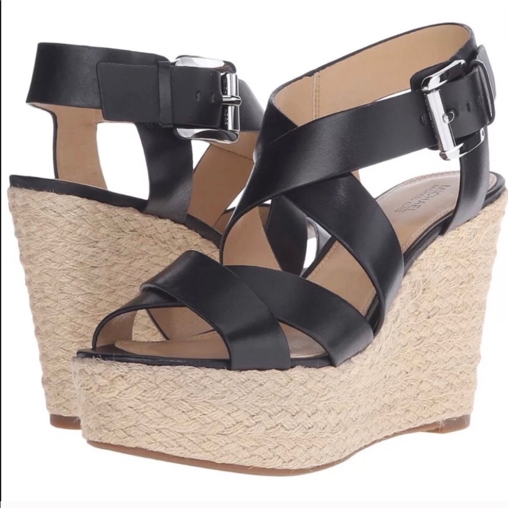Michael Kors “Celia” Espadrille Wedges